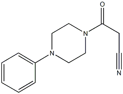 3-OXO-3-(4-PHENYL-PIPERAZIN-1-YL)-PROPIONITRILE