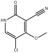 5-CHLORO-1,2-DIHYDRO-4-METHOXY-2-OXO-3-PYRIDINECARBONITRILE