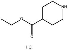 PIPERIDINE-4-CARBOXYLIC ACID ETHYL ESTER HYDROCHLORIDE Structural Picture