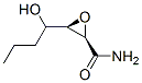 Oxiranecarboxamide, 3-(1-hydroxybutyl)-, [2R-[2alpha,3alpha(R*)]]- (9CI) Structural