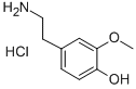 4-HYDROXY-3-METHOXYPHENETHYLAMINE HYDROCHLORIDE