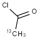 ACETYL CHLORIDE-2-13C Structural