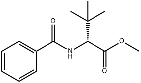 D-VALINE, N-BENZOYL-3-METHYL-, METHYL ESTER Structural