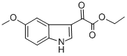 ETHYL 2-(5-METHOXY-1H-INDOL-3-YL)-2-OXOACETATE Structural