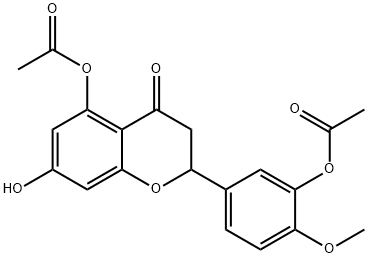 Hesperetin 3,4-Diacetate Structural