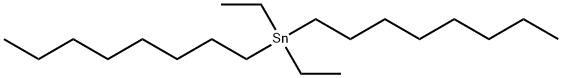 DI-N-OCTYL DIETHYLTIN Structural