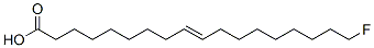 omega-fluoro-9-octadecenoic acid Structural