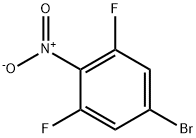 5-Bromo-1,3-difluoro-2-nitrobenzene Structural