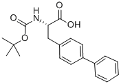 BOC-L-4,4'-BIPHENYLALANINE Structural