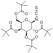 2,3,4,6-TETRA-O-PIVALOYL-BETA-D-GALACTOPYRANOSYL ISOTHIOCYANATE Structural