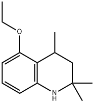 Quinoline, 5-ethoxy-1,2,3,4-tetrahydro-2,2,4-trimethyl- (9CI) Structural