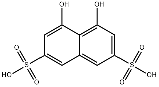 1,8-Dihydroxynaphthylene-3,6-disulfonic acid Structural Picture