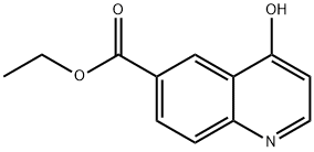 Ethyl 4-hydroxyquinoline-6-carboxylate Structural
