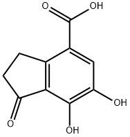 1H-Indene-4-carboxylicacid,2,3-dihydro-6,7-dihydroxy-1-oxo-(9CI)