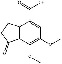 1H-Indene-4-carboxylic acid, 2,3-dihydro-6,7-dimethoxy-1-oxo-