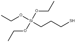 3-Mercaptopropyltriethoxysilane Structural