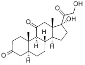 5-ALPHA-DIHYDROCORTISONE Structural