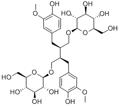 Seco-isolariciresinol diglucoside Structural