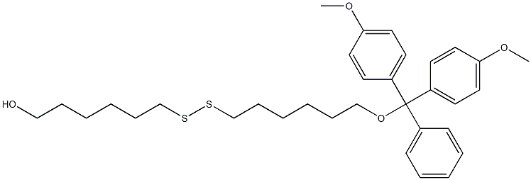 [O6-(DIMETHOXYTRITYL)HEXYL][6'-HYDROXYHEXYL]DISULFIDE