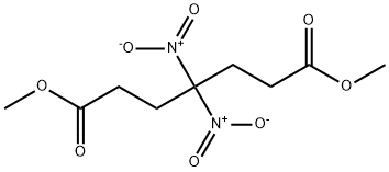 dimethyl 4,4-dinitroheptanedioate Structural