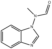 Formamide, N-1H-benzimidazol-1-yl-N-methyl- (9CI) Structural