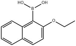 2-ETHOXY-1-NAPHTHALENEBORONIC ACID Structural