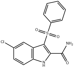 6-CHLORO-(PHENYLSULFONYL)-1H-INDOLE-3-CARBOXAMIDE