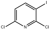 2,6-Dichloro-3-iodopyridine Structural Picture