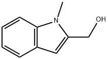 (1-METHYL-1H-INDOL-2-YL)-METHANOL Structural