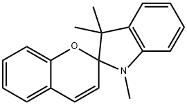 1,3,3-TRIMETHYLINDOLINOBENZOPYRYLOSPIRAN Structural