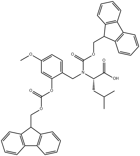 FMOC-(FMOCHMB)LEU-OH