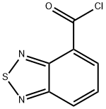 2,1,3-BENZOTHIADIAZOLE-4-CARBONYL CHLORIDE Structural