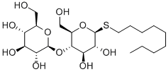 NONYL-BETA-D-1-THIOMALTOSIDE Structural