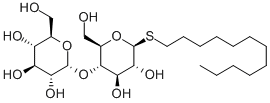 N-DODECYL-B-D-THIOMALTOPYRANOSIDE, ANAGRADE Structural