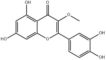 3-O-Methylquercetin Structural