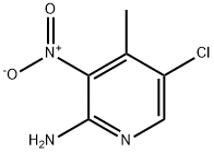 2-AMINO-5-CHLORO-4-METHYL-3-NITROPYRIDINE Structural