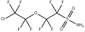 2-(2-CHLORO-1,1,2,2-TETRAFLUOROETHOXY)-1,1,2,2-TETRAFLUORO-ETHANESULFONAMIDE Structural