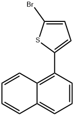 2-BROMO-5-NAPHTHALEN-1-YL-THIOPHENE Structural