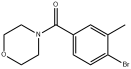 ((4-BROMO-3-METHYLPHENYL)CARBONYL)MORPHOLINE