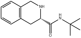 (S)-N-tert-Butyl-1,2,3,4-tetrahydroisoquinoline-3-carboxamide Structural Picture