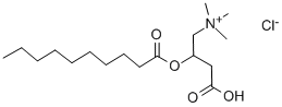 DL-DECANOYLCARNITINE CHLORIDE Structural