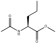 N-acetylnorvaline methyl ester Structural