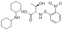 N-O-NITROPHENYLSULFENYL-L-THREONINE DI(CYCLOHEXYL)AMMONIUM SALT Structural