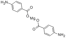 MAGNESIUM-P-AMINOBENZOATE Structural