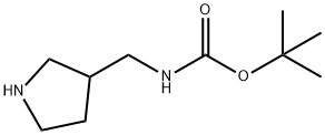 3-Boc-aminomethylpyrrolidine Structural