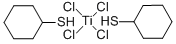 BIS(MERCAPTOCYCLOHEXANE)TITANIUM TETRACHLORIDE Structural