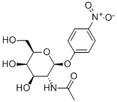 4-Nitrophenyl-N-acetyl-beta-D-galactosaminide Structural