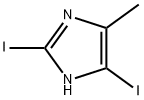 2,5-Diiodo-4-methylimidazole Structural