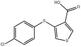 4-[(4-CHLOROPHENYL)THIO]THIOPHENE-3-CARBOXYLIC ACID