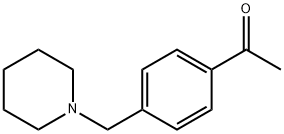 1-(4-PIPERIDIN-1-YLMETHYL-PHENYL)-ETHANONE Structural